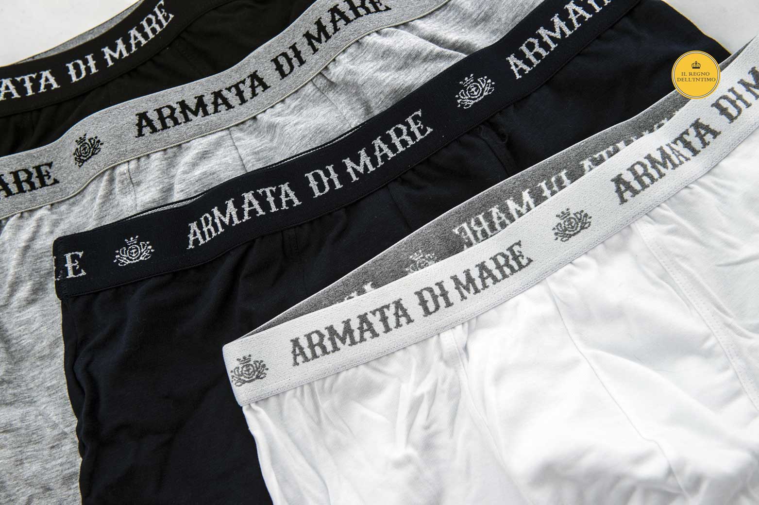 BOXER UOMO VITA BASSA ARMATA DI MARE GT 103 IN COTONE ELASTICIZZATO 4 COLORI