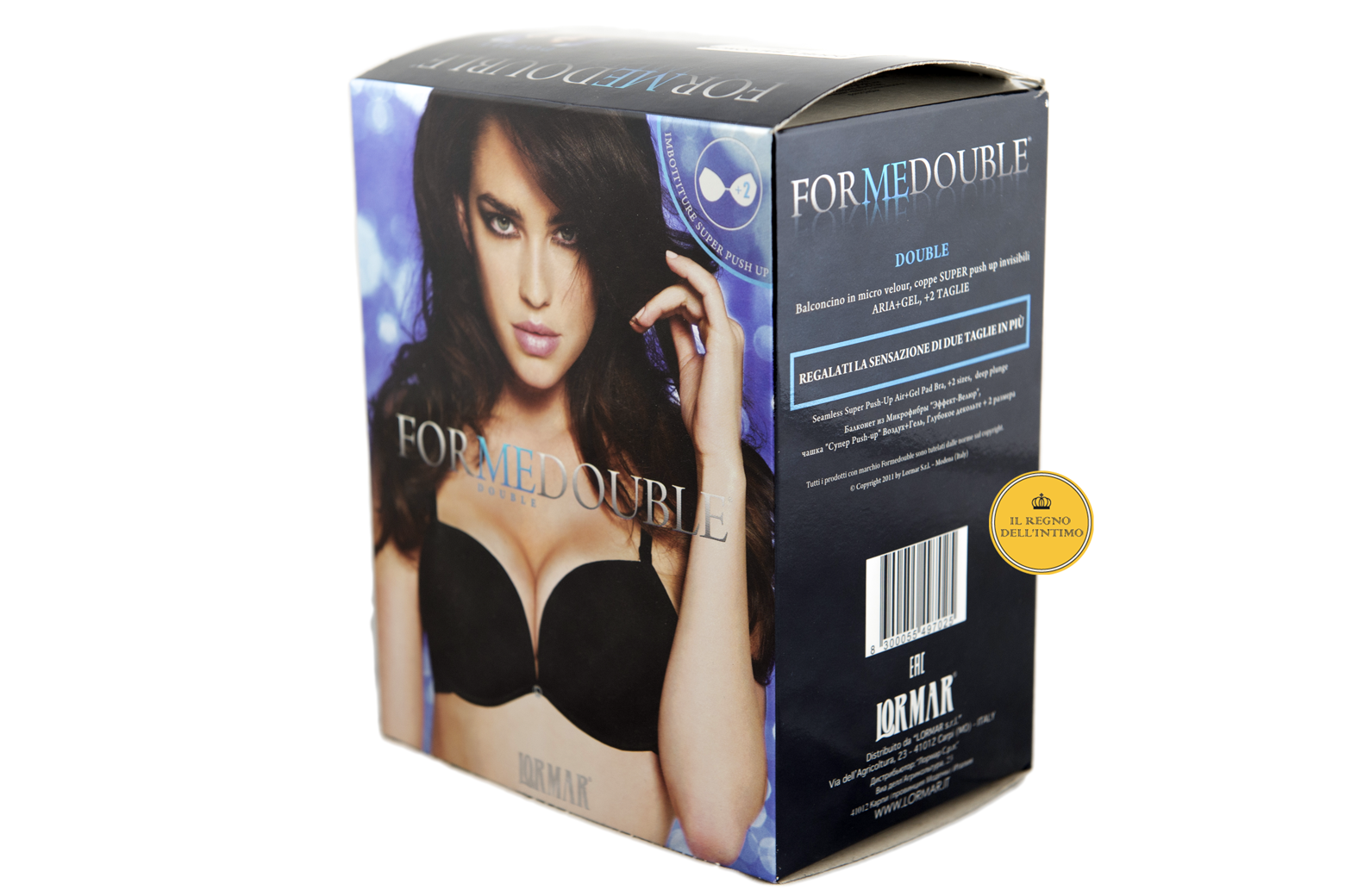 2 TAGLIE MY DOUBLE PIZZO IMBOTTITO ARIAGEL Lormar REGGISENO LORMAR BALCONCINO PUSH-UP 