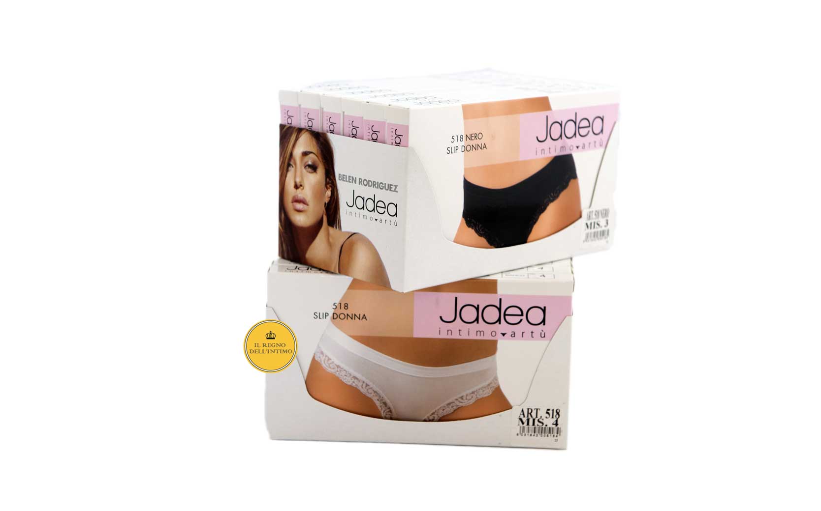 JADEA 518 SLIP CON INSERTI IN PIZZO – Il Regno dell'Intimo - Intimo Online  Shop