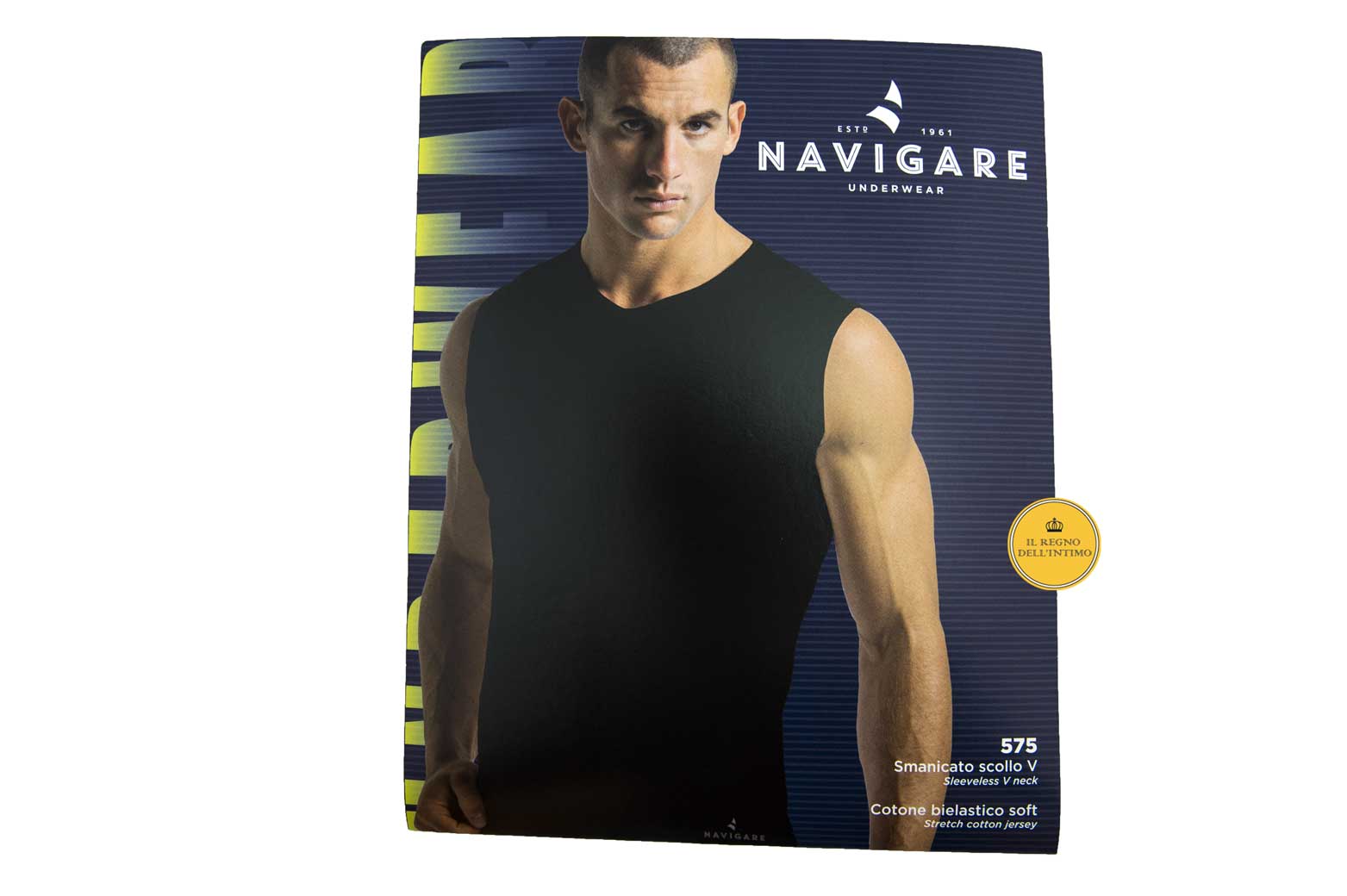 Smanicato cotone bielastico Navigare 575 – Il Regno dell'Intimo - Intimo  Online Shop