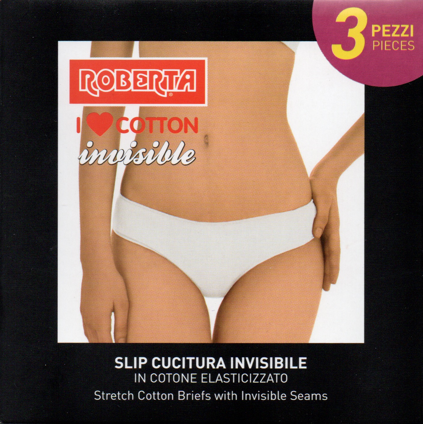 Roberta/Pompea slip invisibile x3 – Il Regno dell'Intimo - Intimo Online  Shop
